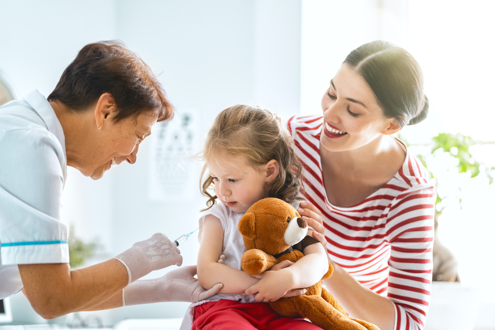 vaccination to a child